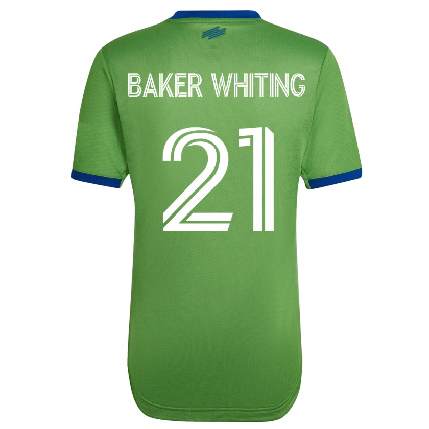 Kandiny Deti Reed Baker-Whiting #21 Zelená Dresy Hazai Csapatmez 2023/24 Triĭká