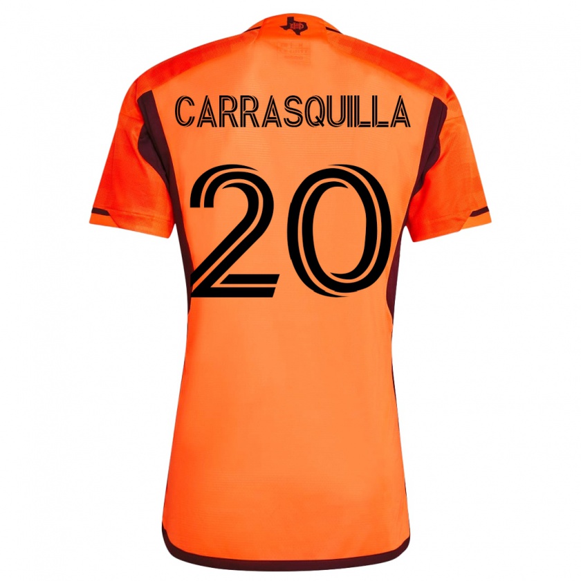 Kandiny Deti Adalberto Carrasquilla #20 Oranžová Dresy Hazai Csapatmez 2023/24 Triĭká