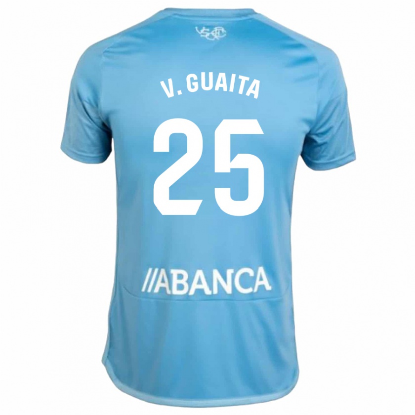 Kandiny Deti Vicente Guaita #25 Modrá Dresy Hazai Csapatmez 2023/24 Triĭká