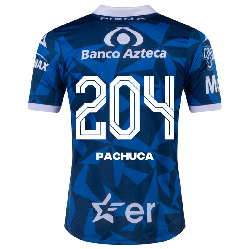 Kandiny Deti José Pachuca #204 Modrá Dresy Idegenbeli Csapatmez 2023/24 Triĭká