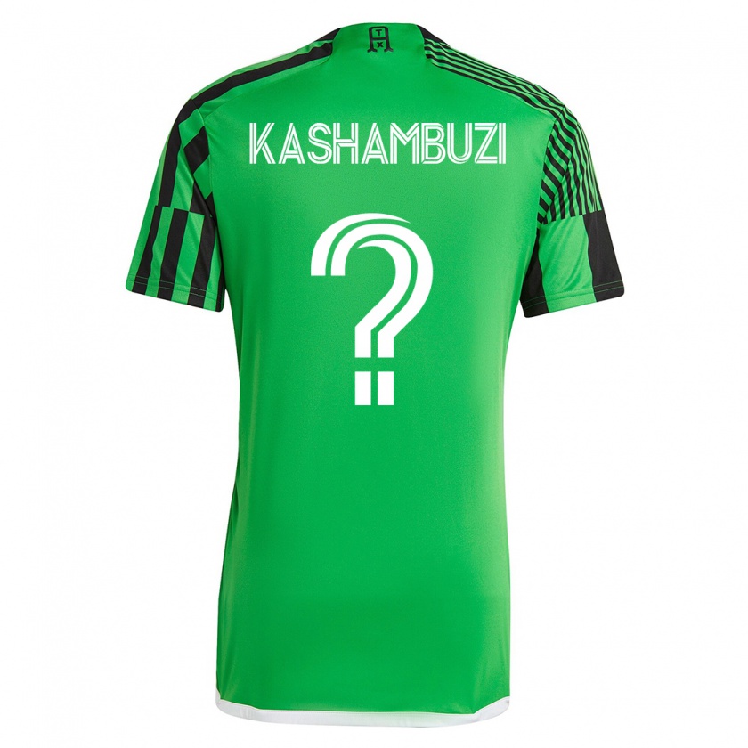 Kandiny Muži Nick Kashambuzi #0 Zelená Čierna Dresy Hazai Csapatmez 2023/24 Triĭká