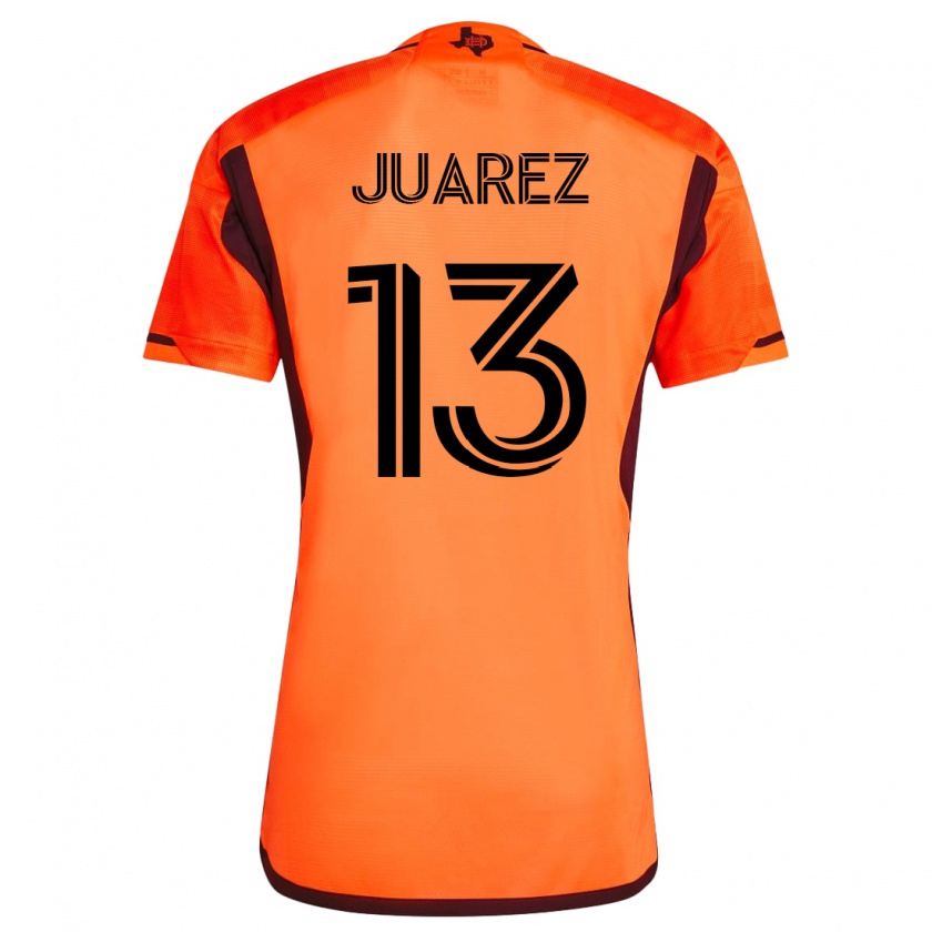 Kandiny Muži Jathan Juarez #13 Oranžová Dresy Hazai Csapatmez 2023/24 Triĭká