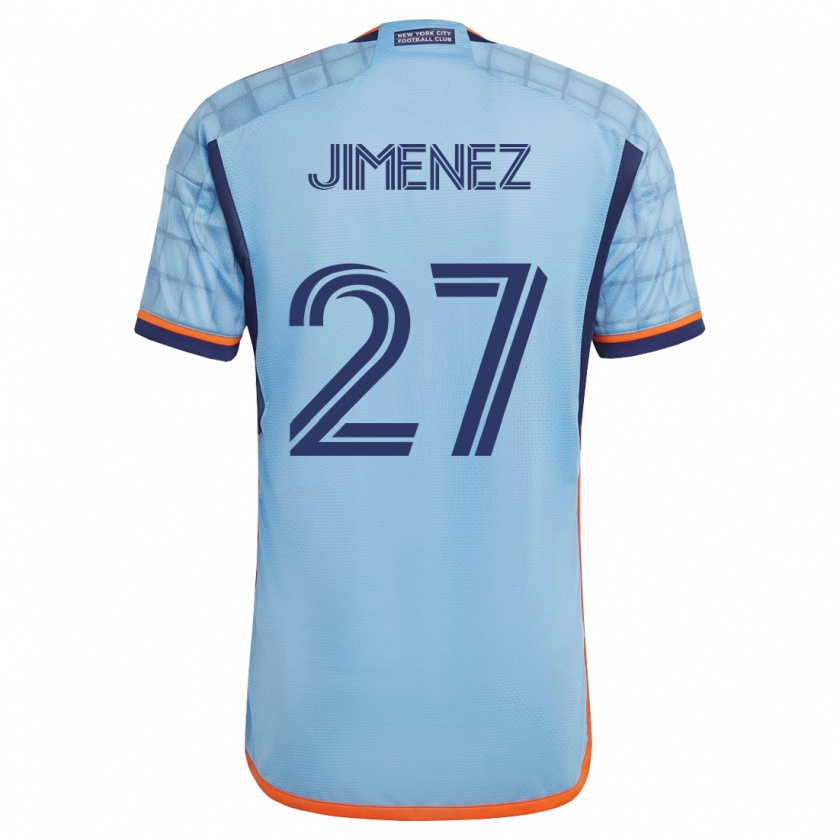 Kandiny Muži Jonathan Jiménez #27 Modrá Dresy Hazai Csapatmez 2023/24 Triĭká