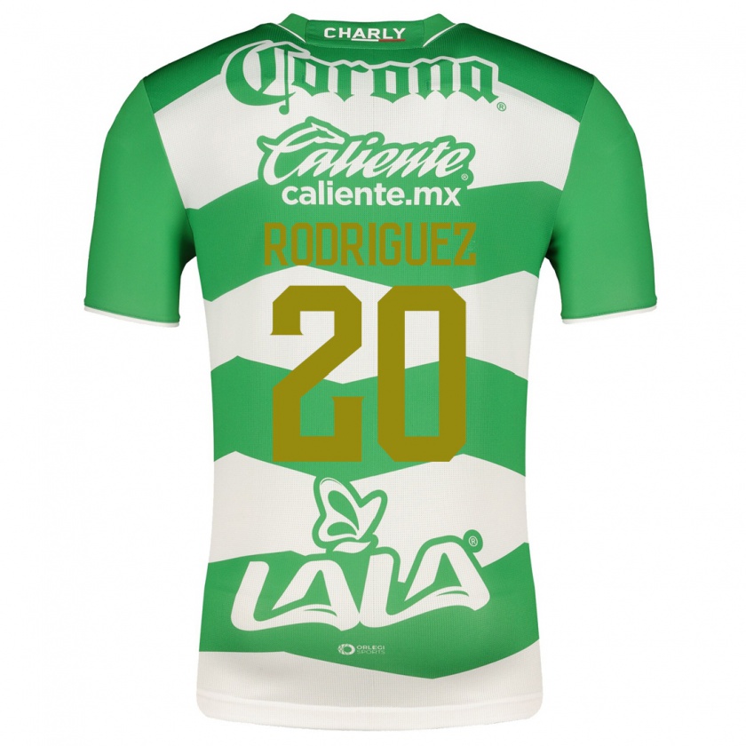 Kandiny Muži Hugo Rodríguez #20 Zelená Dresy Hazai Csapatmez 2023/24 Triĭká