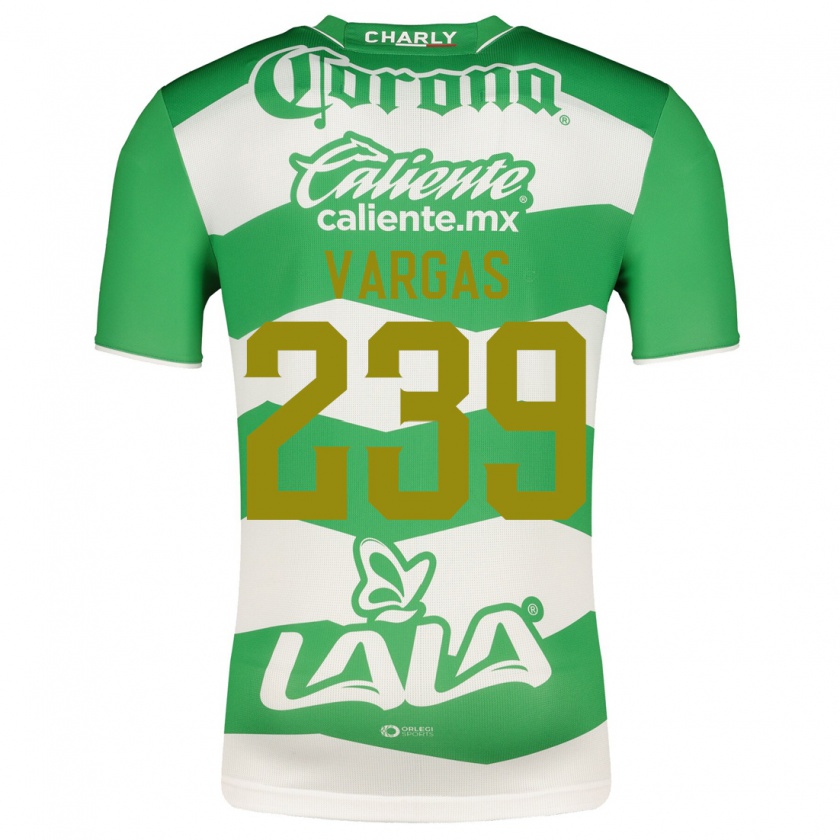 Kandiny Muži Diego Vargas #239 Zelená Dresy Hazai Csapatmez 2023/24 Triĭká