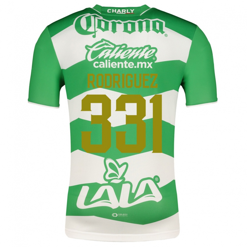 Kandiny Muži Juan Rodríguez #331 Zelená Dresy Hazai Csapatmez 2023/24 Triĭká