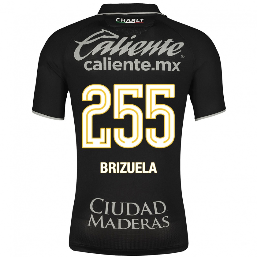 Kandiny Muži Juan Brizuela #255 Čierna Dresy Idegenbeli Csapatmez 2023/24 Triĭká