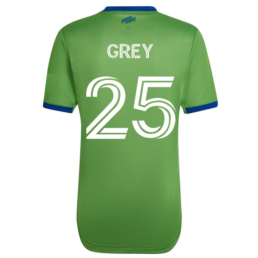 Kandiny Ženy Mireya Grey #25 Zelená Dresy Hazai Csapatmez 2023/24 Triĭká
