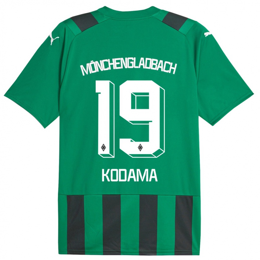 Kandiny Ženy Keiko Kodama #19 Čierna Zelená Dresy Idegenbeli Csapatmez 2023/24 Triĭká