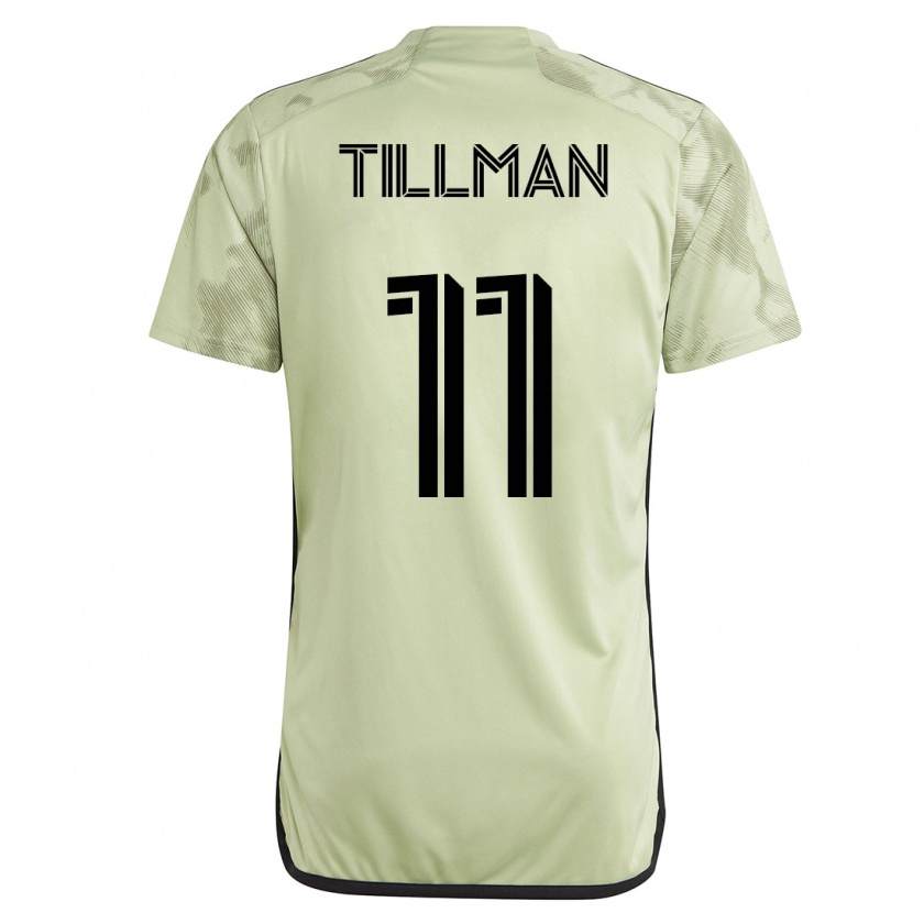 Kandiny Ženy Timothy Tillman #11 Zelená Dresy Idegenbeli Csapatmez 2023/24 Triĭká
