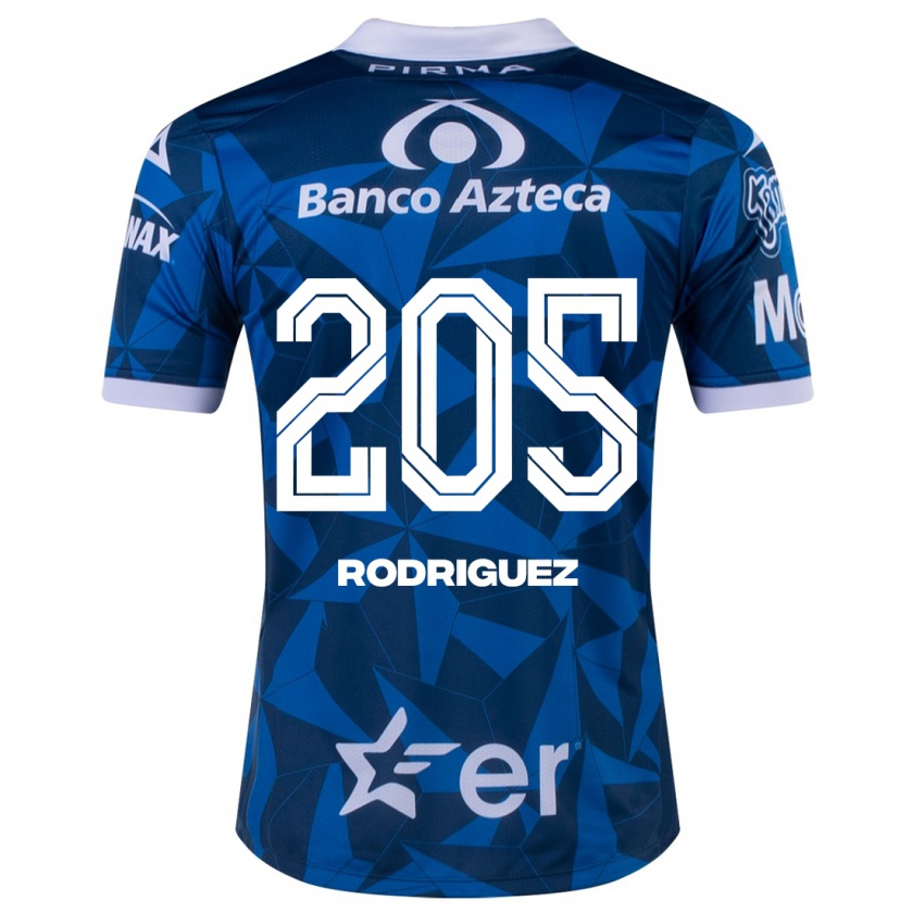 Kandiny Ženy Alberto Rodríguez #205 Modrá Dresy Idegenbeli Csapatmez 2023/24 Triĭká