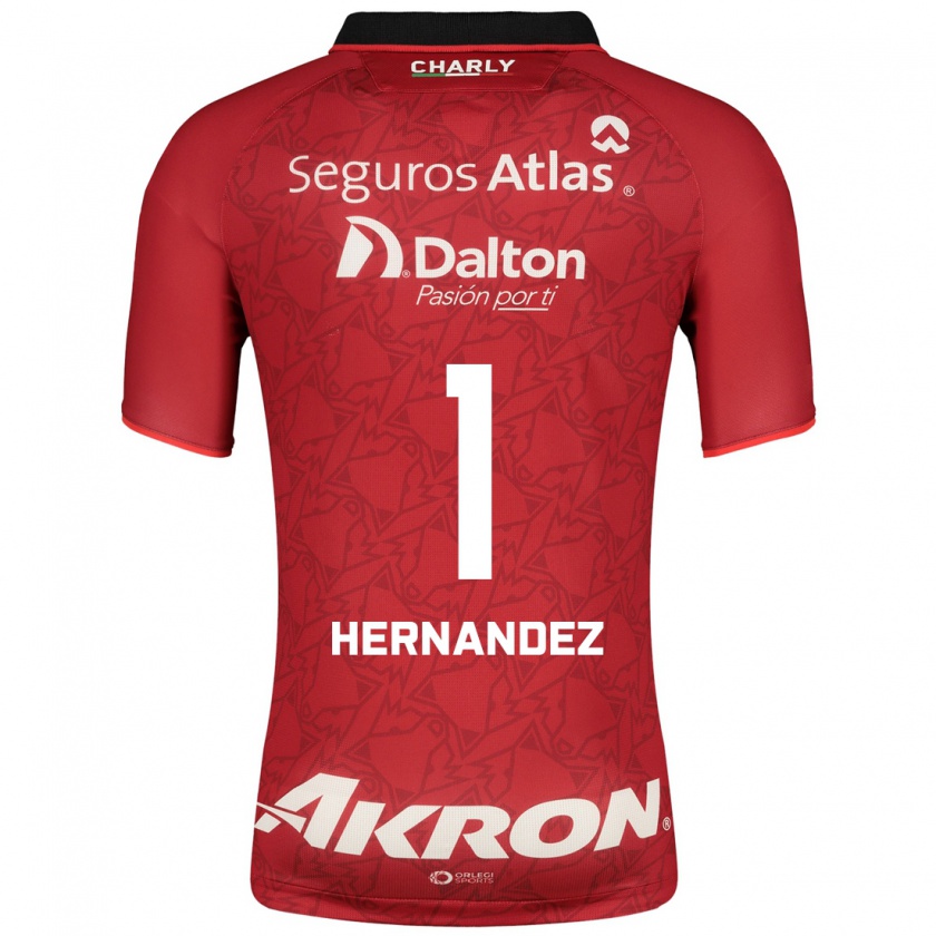 Kandiny Ženy José Hernández #1 Červená Dresy Idegenbeli Csapatmez 2023/24 Triĭká