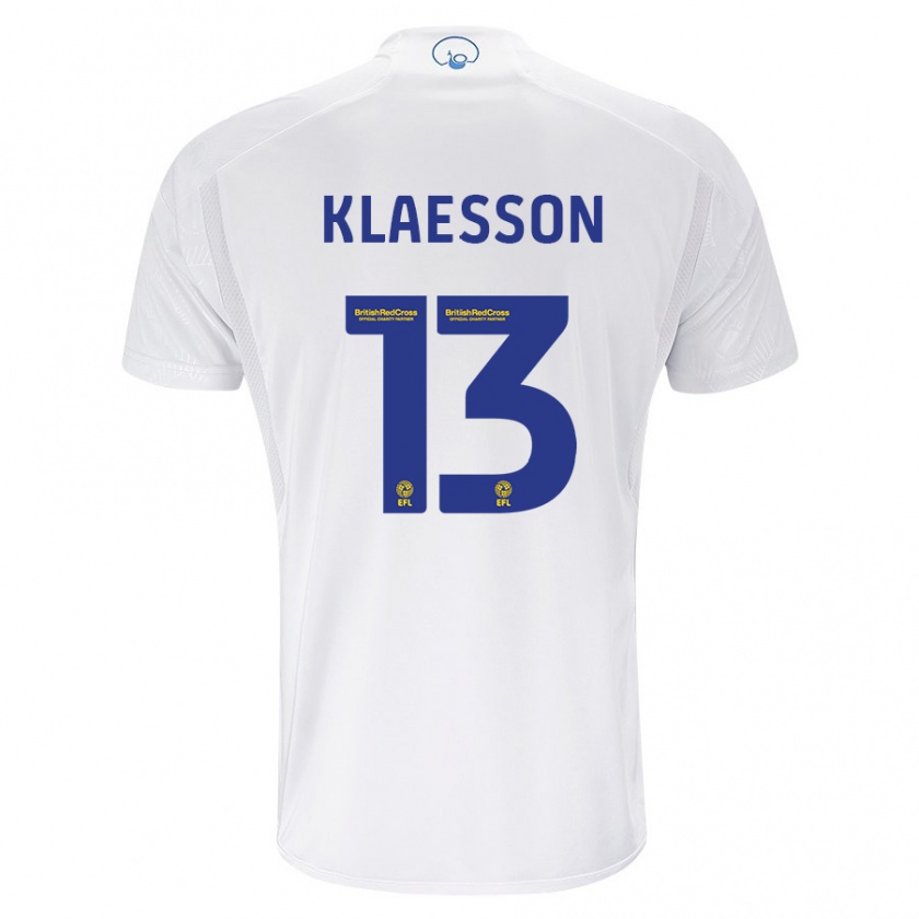 Kandiny Deti Kristoffer Klaesson #13 Biely Dresy Hazai Csapatmez 2023/24 Triĭká