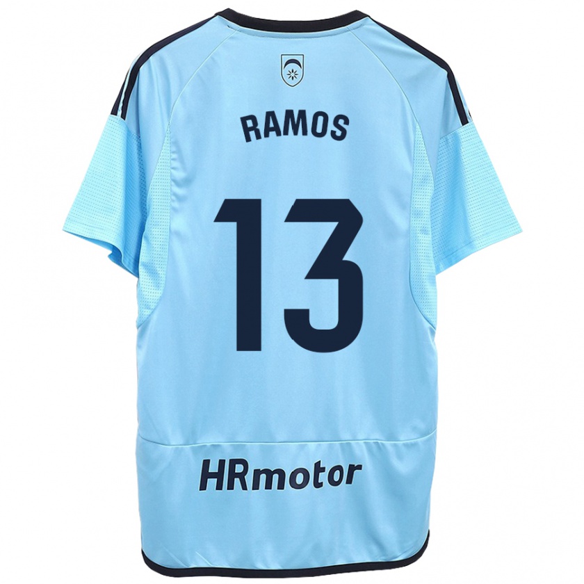 Kandiny Deti Darío Ramos #13 Modrá Dresy Idegenbeli Csapatmez 2023/24 Triĭká