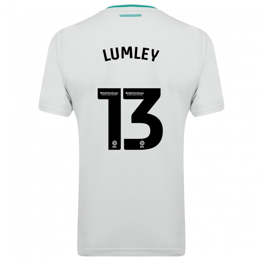 Kandiny Deti Joe Lumley #13 Biely Dresy Idegenbeli Csapatmez 2023/24 Triĭká