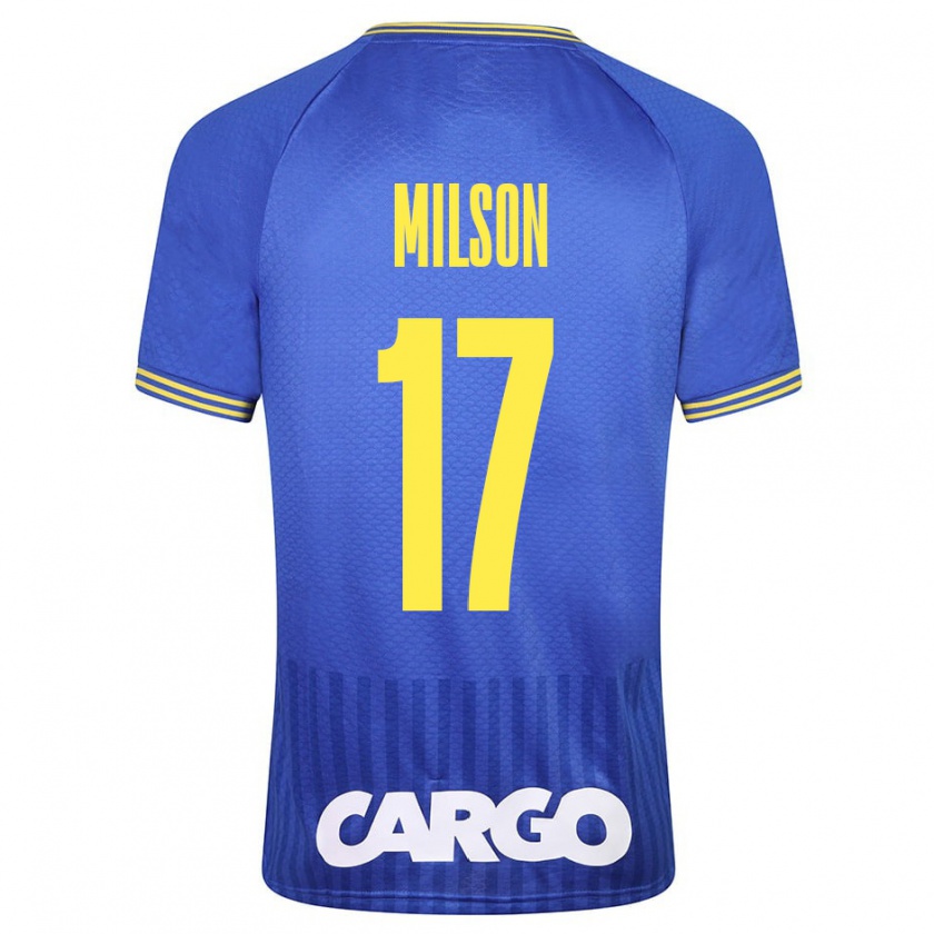Kandiny Deti Milson #17 Modrá Dresy Idegenbeli Csapatmez 2023/24 Triĭká