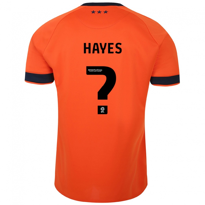 Kandiny Muži Nick Hayes #0 Oranžová Dresy Idegenbeli Csapatmez 2023/24 Triĭká