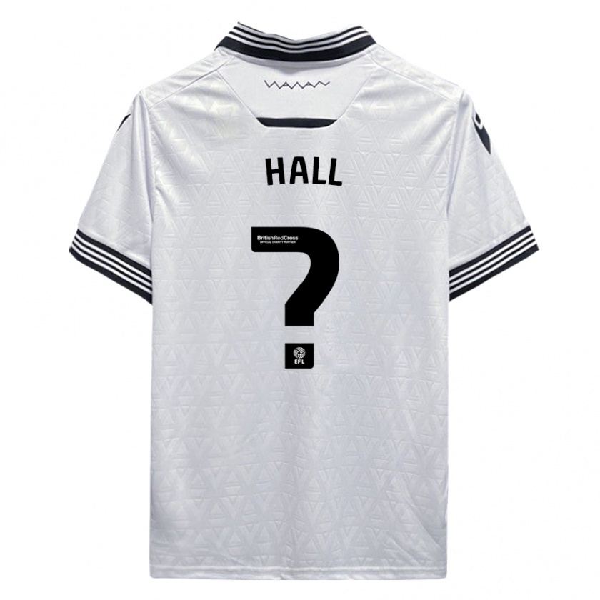 Kandiny Muži Jack Hall #0 Biely Dresy Idegenbeli Csapatmez 2023/24 Triĭká