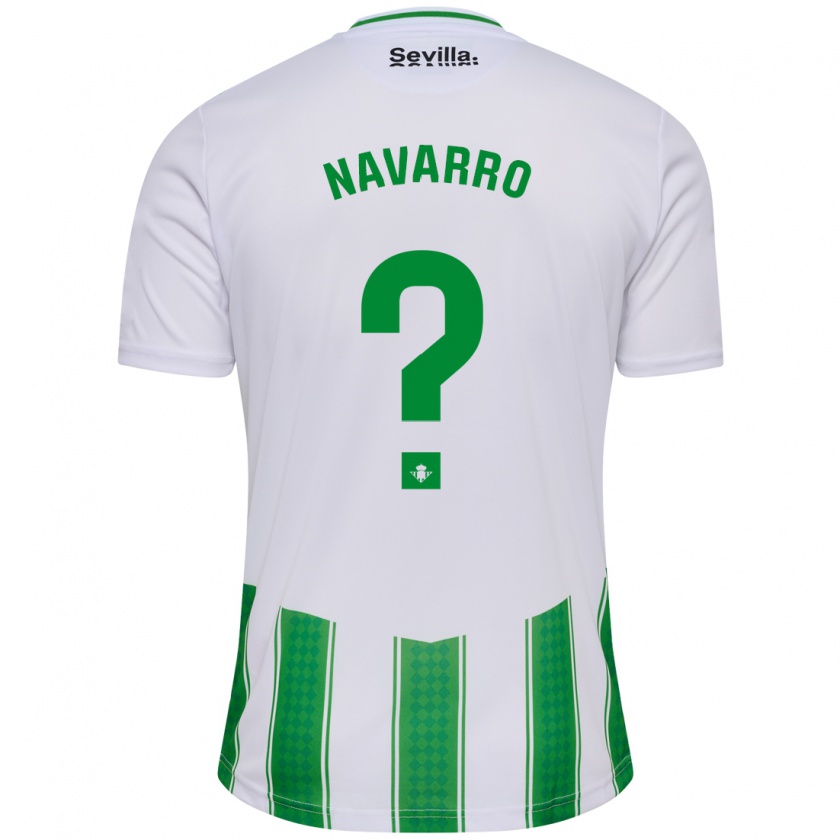 Kandiny Ženy Mario Navarro #0 Biely Dresy Hazai Csapatmez 2023/24 Triĭká
