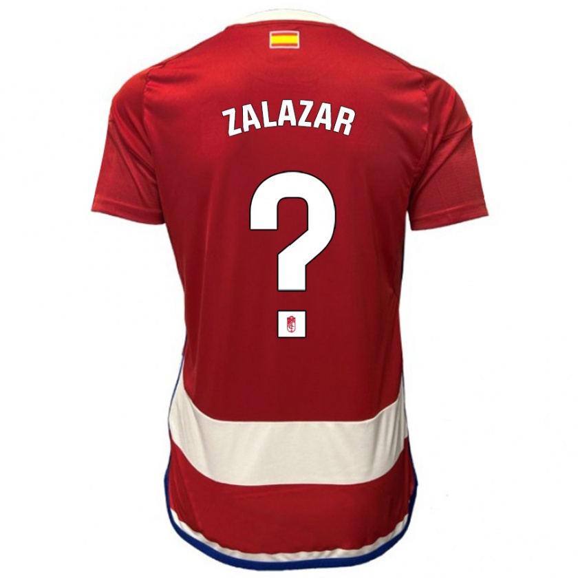 Kandiny Ženy Mauro Zalazar #0 Červená Dresy Hazai Csapatmez 2023/24 Triĭká