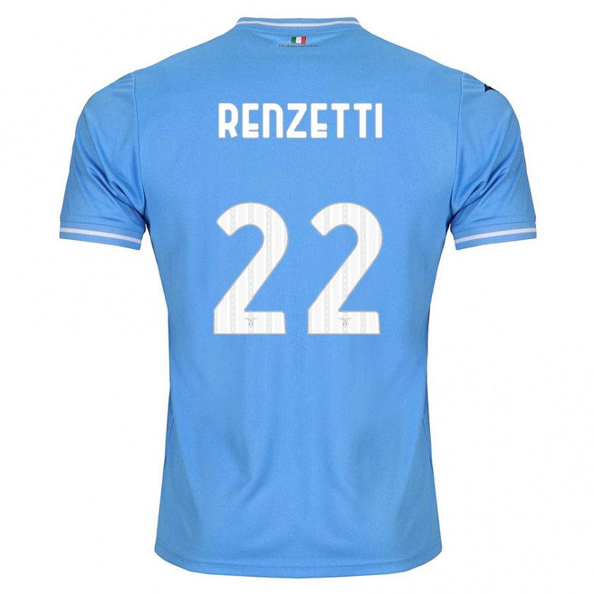 Kandiny Ženy Davide Renzetti #22 Modrá Dresy Hazai Csapatmez 2023/24 Triĭká