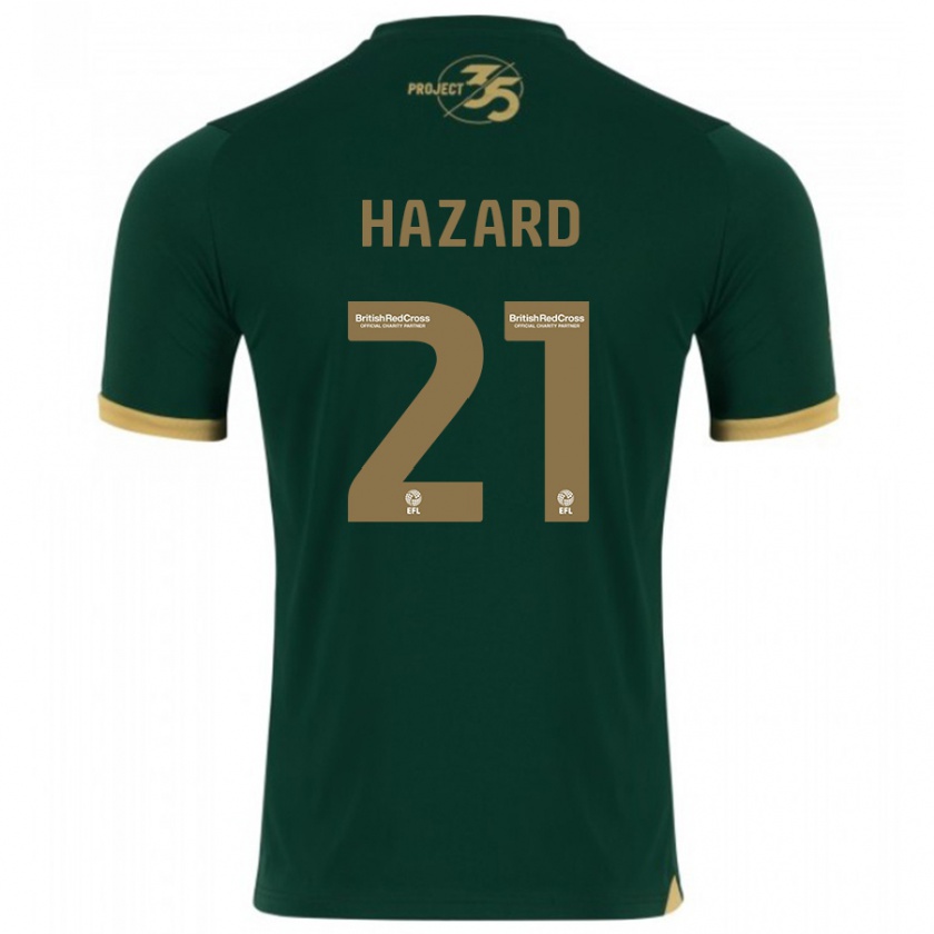 Kandiny Ženy Conor Hazard #21 Zelená Dresy Hazai Csapatmez 2023/24 Triĭká