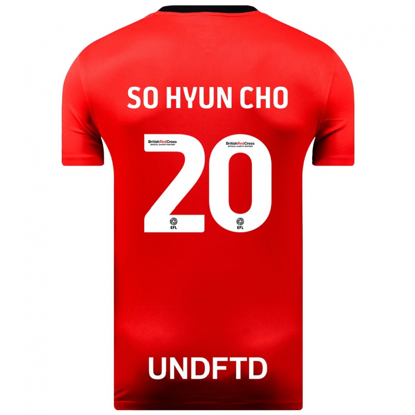 Kandiny Ženy Cho So-Hyun #20 Červená Dresy Idegenbeli Csapatmez 2023/24 Triĭká