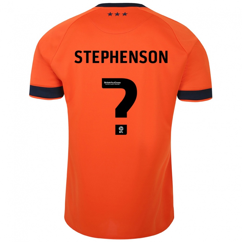 Kandiny Ženy Sean Stephenson #0 Oranžová Dresy Idegenbeli Csapatmez 2023/24 Triĭká