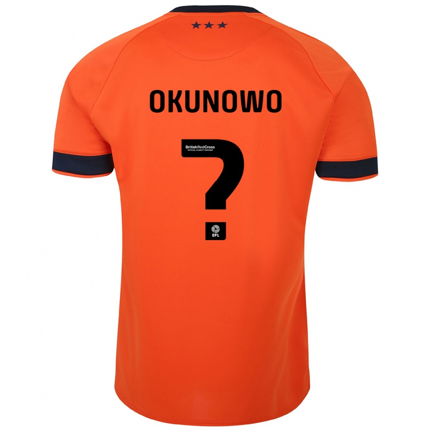Kandiny Ženy Emmanuel Okunowo #0 Oranžová Dresy Idegenbeli Csapatmez 2023/24 Triĭká