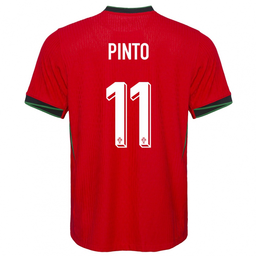 Kandiny Muži Portugalsko Tatiana Pinto #11 Červená Dresy Hazai Csapatmez 24-26 Triĭká
