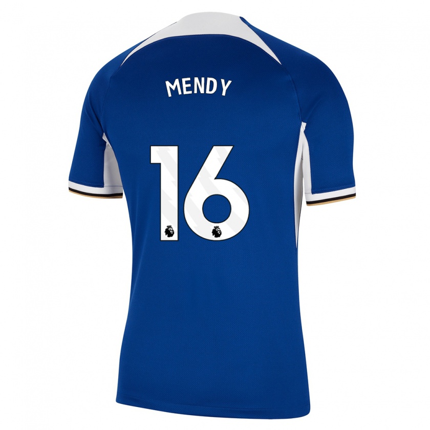 Kandiny Deti Edouard Mendy #16 Modrá Dresy Hazai Csapatmez 2023/24 Triĭká