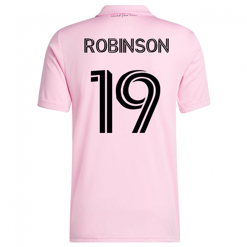 Kandiny Deti Robbie Robinson #19 Ružová Dresy Hazai Csapatmez 2023/24 Triĭká