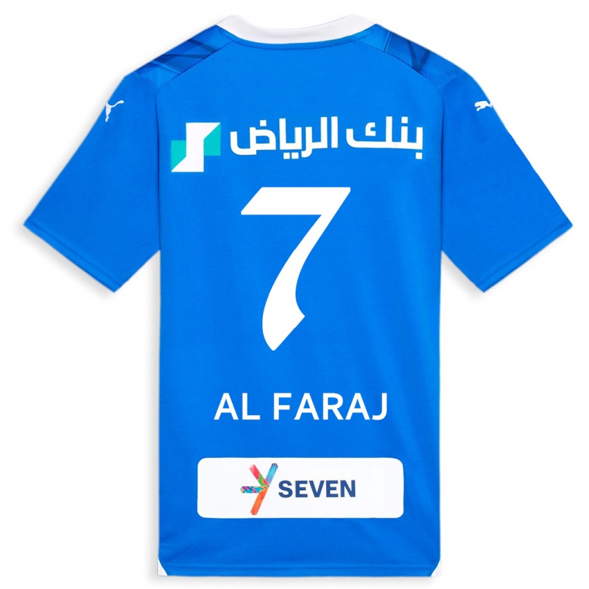 Kandiny Deti Salman Al-Faraj #7 Modrá Dresy Hazai Csapatmez 2023/24 Triĭká