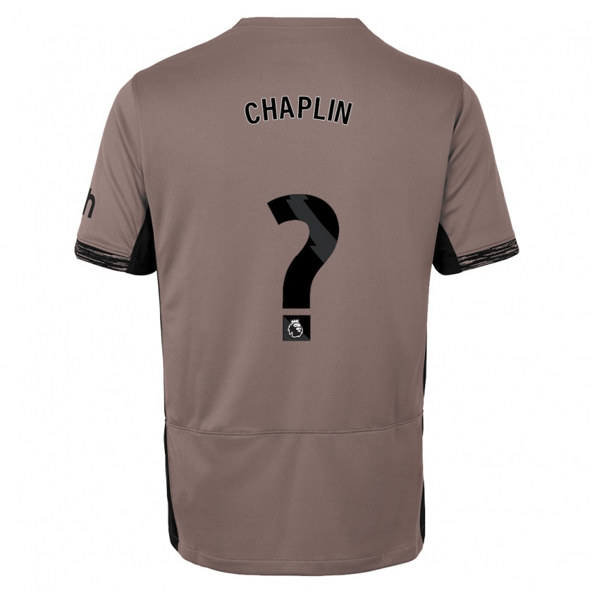 Kandiny Deti Archie Chaplin #0 Tmavo Béžová Dresy Tretia Csapatmez 2023/24 Triĭká