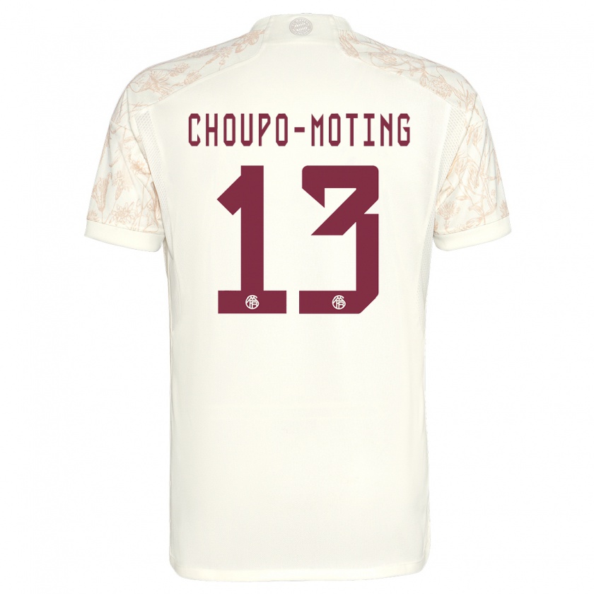 Kandiny Deti Eric Maxim Choupo-Moting #13 Off White Dresy Tretia Csapatmez 2023/24 Triĭká