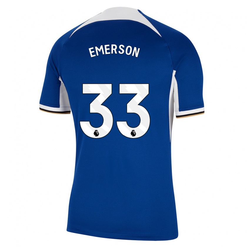 Kandiny Muži Emerson #33 Modrá Dresy Hazai Csapatmez 2023/24 Triĭká