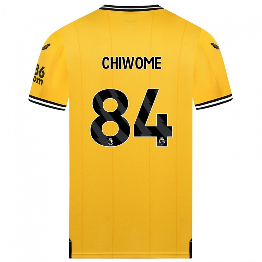 Kandiny Muži Leon Chiwome #84 Žltá Dresy Hazai Csapatmez 2023/24 Triĭká