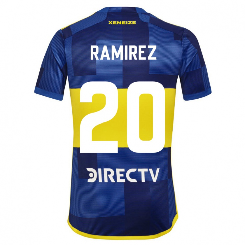 Kandiny Muži Juan Ramírez #20 Tmavomodrá Žltá Dresy Hazai Csapatmez 2023/24 Triĭká