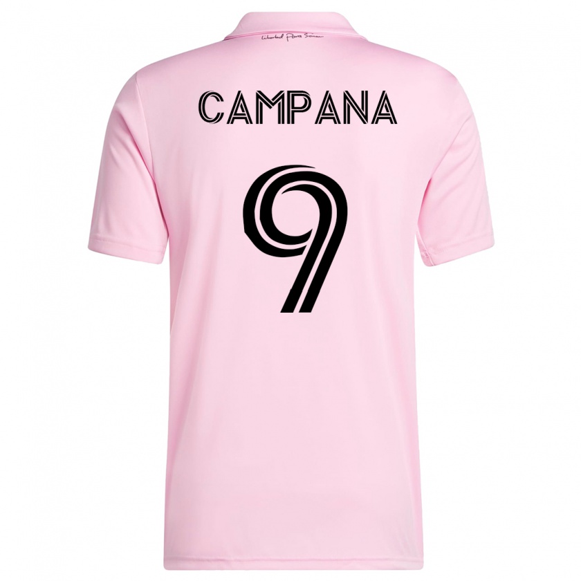Kandiny Muži Leonardo Campana #9 Ružová Dresy Hazai Csapatmez 2023/24 Triĭká