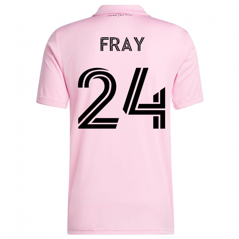 Kandiny Muži Ian Fray #24 Ružová Dresy Hazai Csapatmez 2023/24 Triĭká