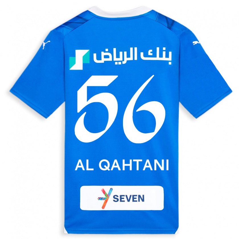 Kandiny Muži Mohammed Al-Qahtani #56 Modrá Dresy Hazai Csapatmez 2023/24 Triĭká