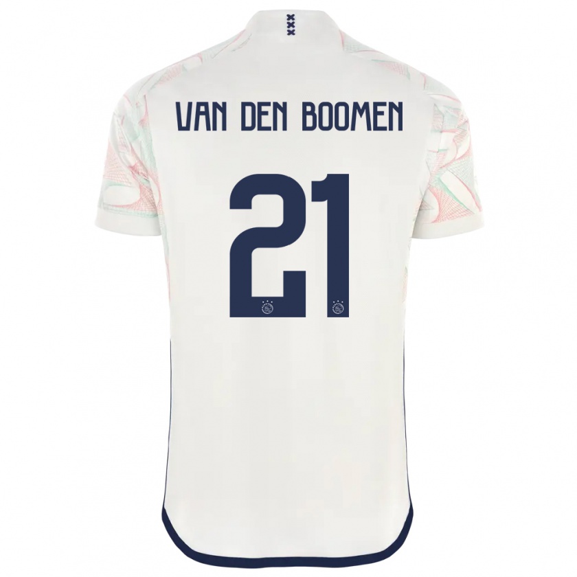 Kandiny Muži Branco Van Den Boomen #21 Biely Dresy Idegenbeli Csapatmez 2023/24 Triĭká