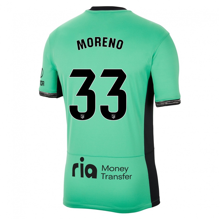 Kandiny Muži Alberto Moreno #33 Jarná Zelená Dresy Tretia Csapatmez 2023/24 Triĭká