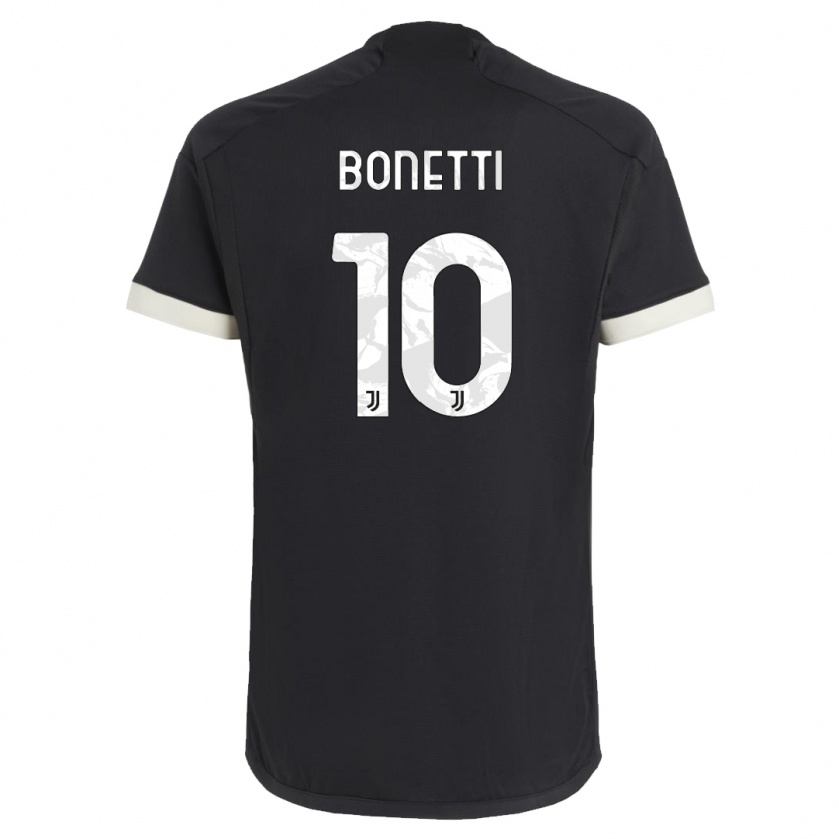 Kandiny Muži Andrea Bonetti #10 Čierna Dresy Tretia Csapatmez 2023/24 Triĭká