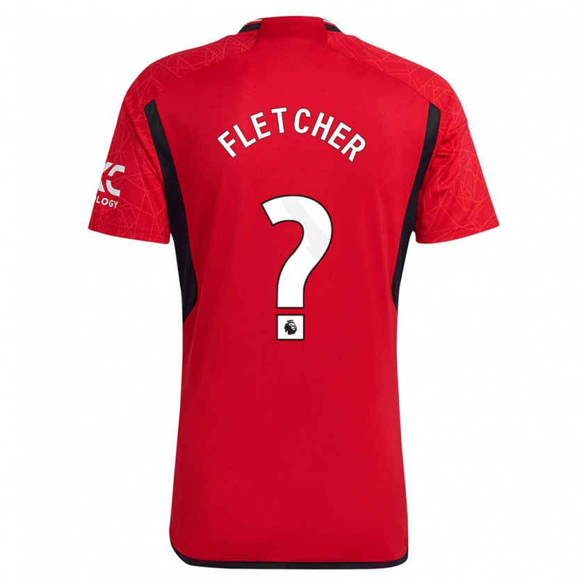 Kandiny Ženy Jack Fletcher #0 Červená Dresy Hazai Csapatmez 2023/24 Triĭká