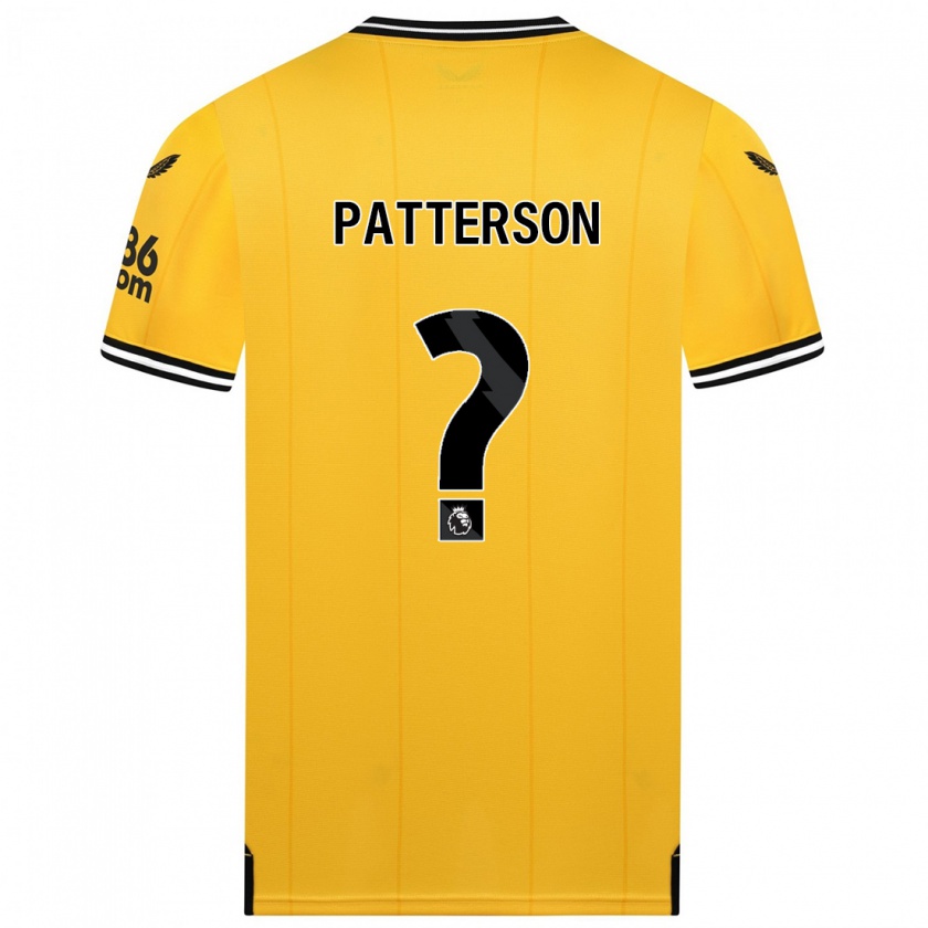 Kandiny Ženy Lennon Patterson #0 Žltá Dresy Hazai Csapatmez 2023/24 Triĭká