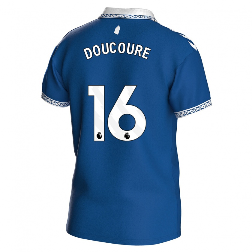 Kandiny Ženy Abdoulaye Doucouré #16 Kráľovská Modrá Dresy Hazai Csapatmez 2023/24 Triĭká