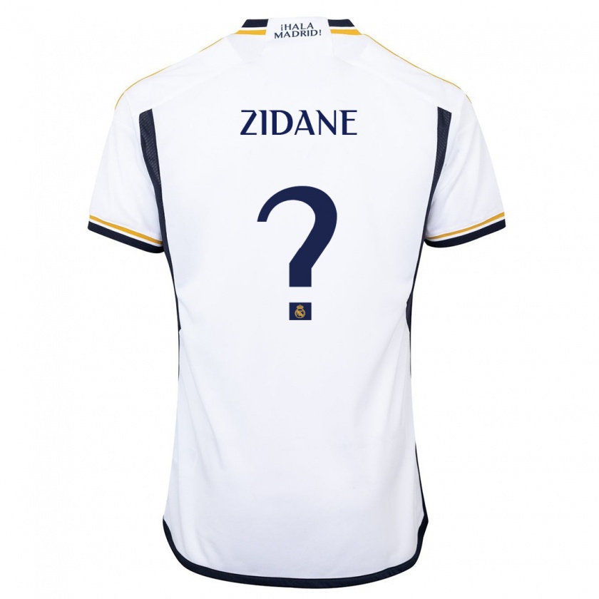 Kandiny Ženy Elyaz Zidane #0 Biely Dresy Hazai Csapatmez 2023/24 Triĭká