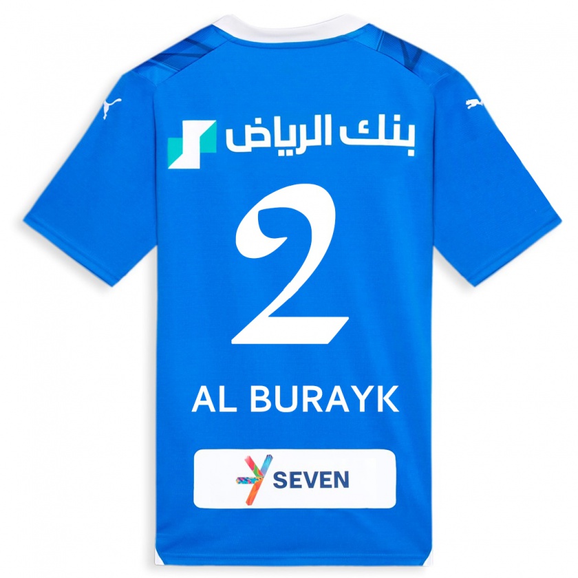 Kandiny Ženy Mohammed Al-Burayk #2 Modrá Dresy Hazai Csapatmez 2023/24 Triĭká