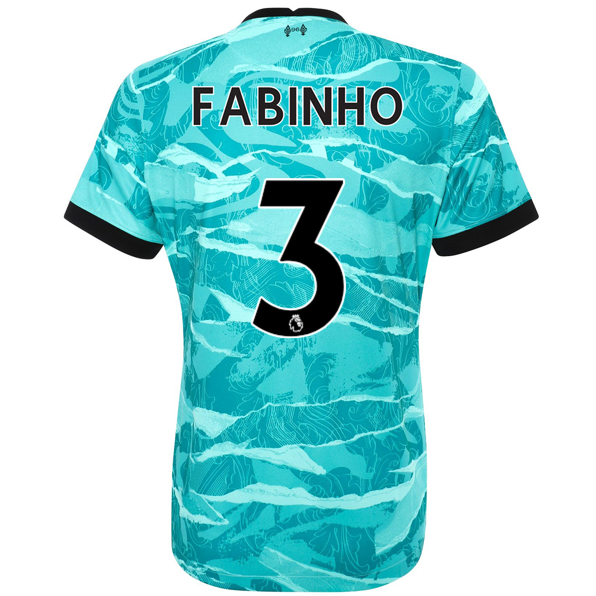 Ženy Futbal Fabinho #3 Vonkajší Modrá Dresy 2020/21 Košele Dres